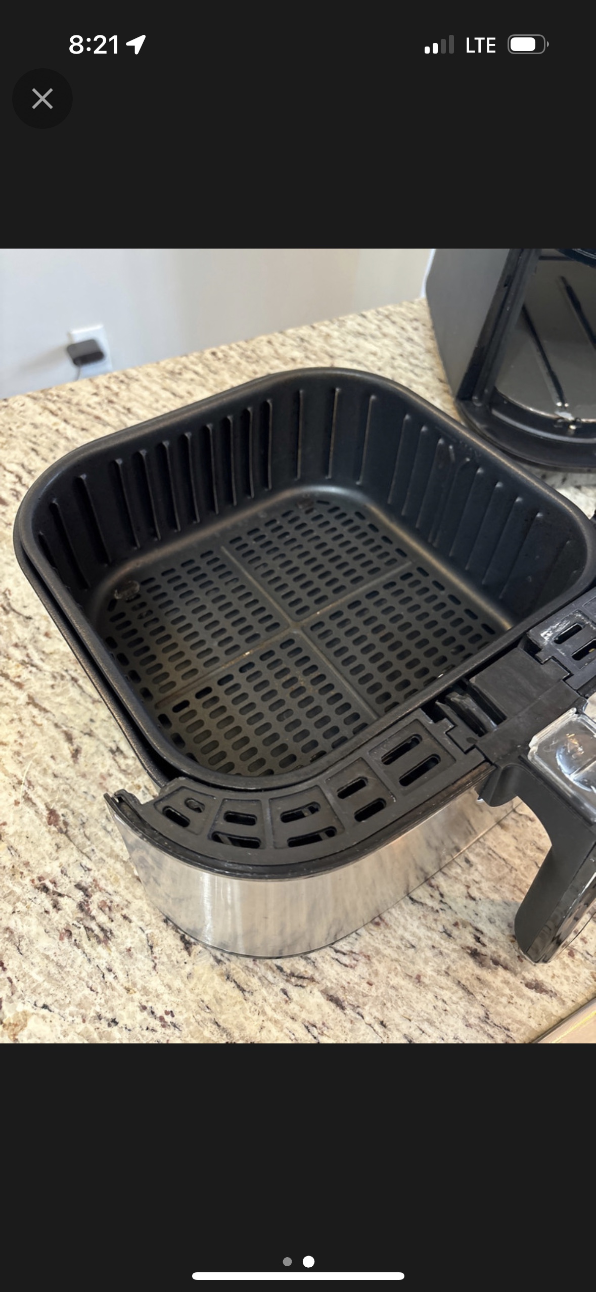 Touchscreen air fryer - photo 3