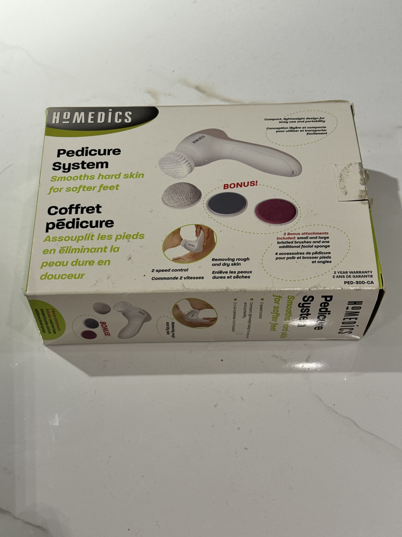 Homedics Pedicure System