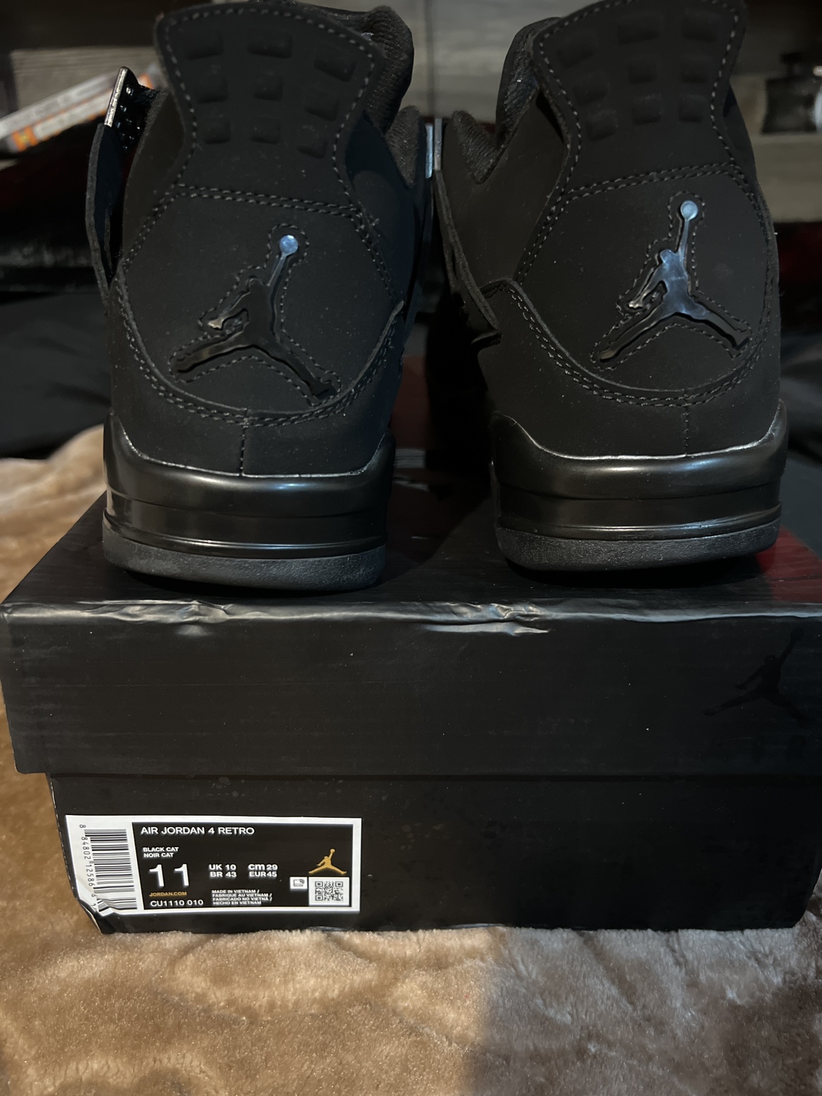 Jordan 4 black cats - photo 5