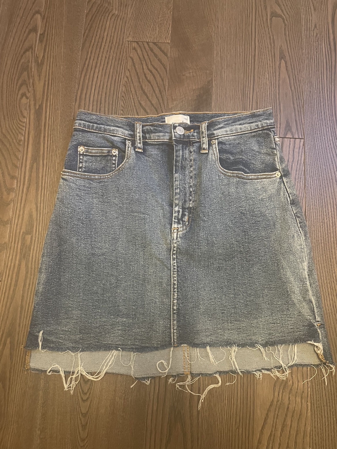Wilfred Free Denim Skirt - Aritzia Size 6 thumbnail