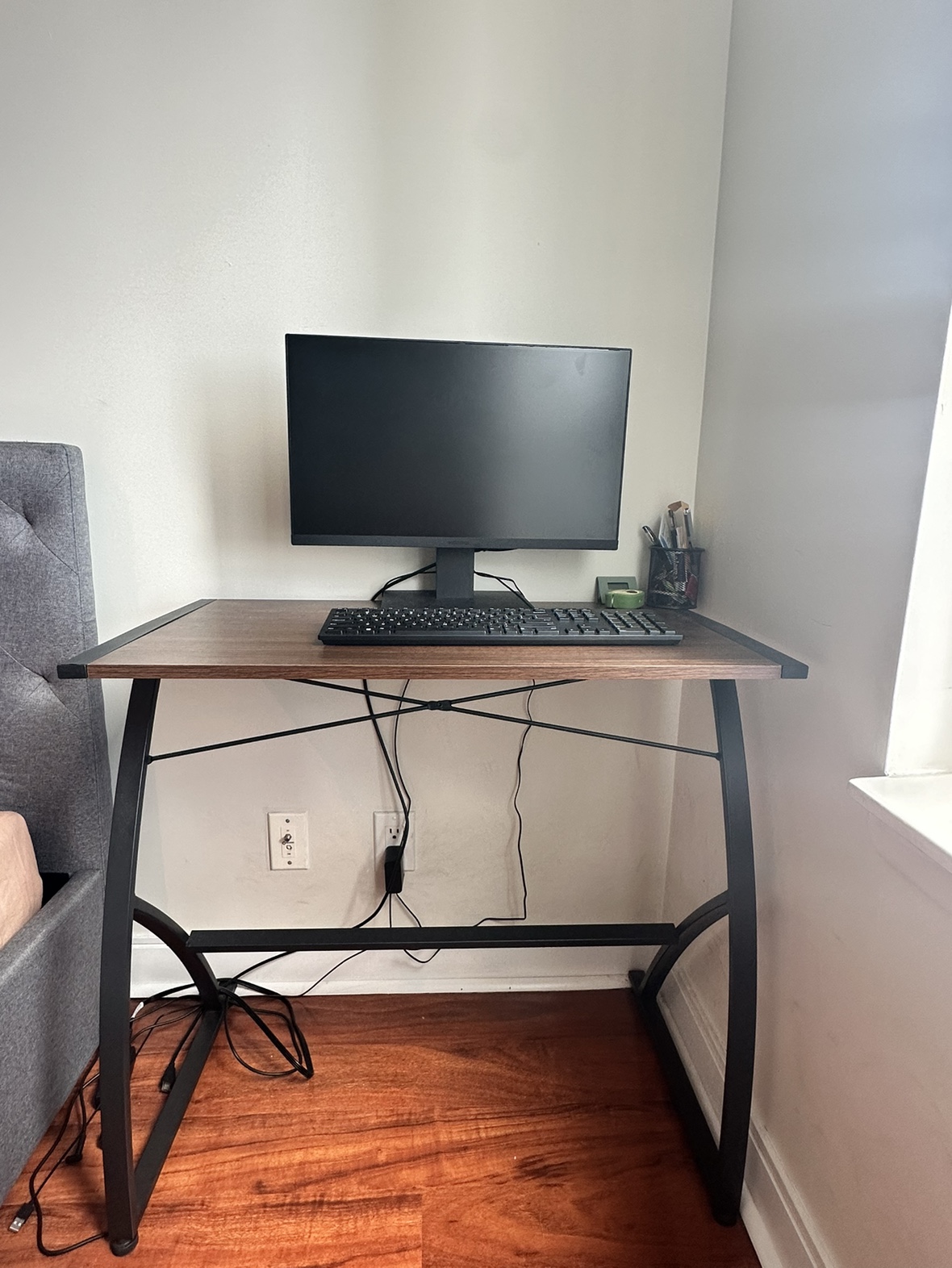 Working desk and chair
