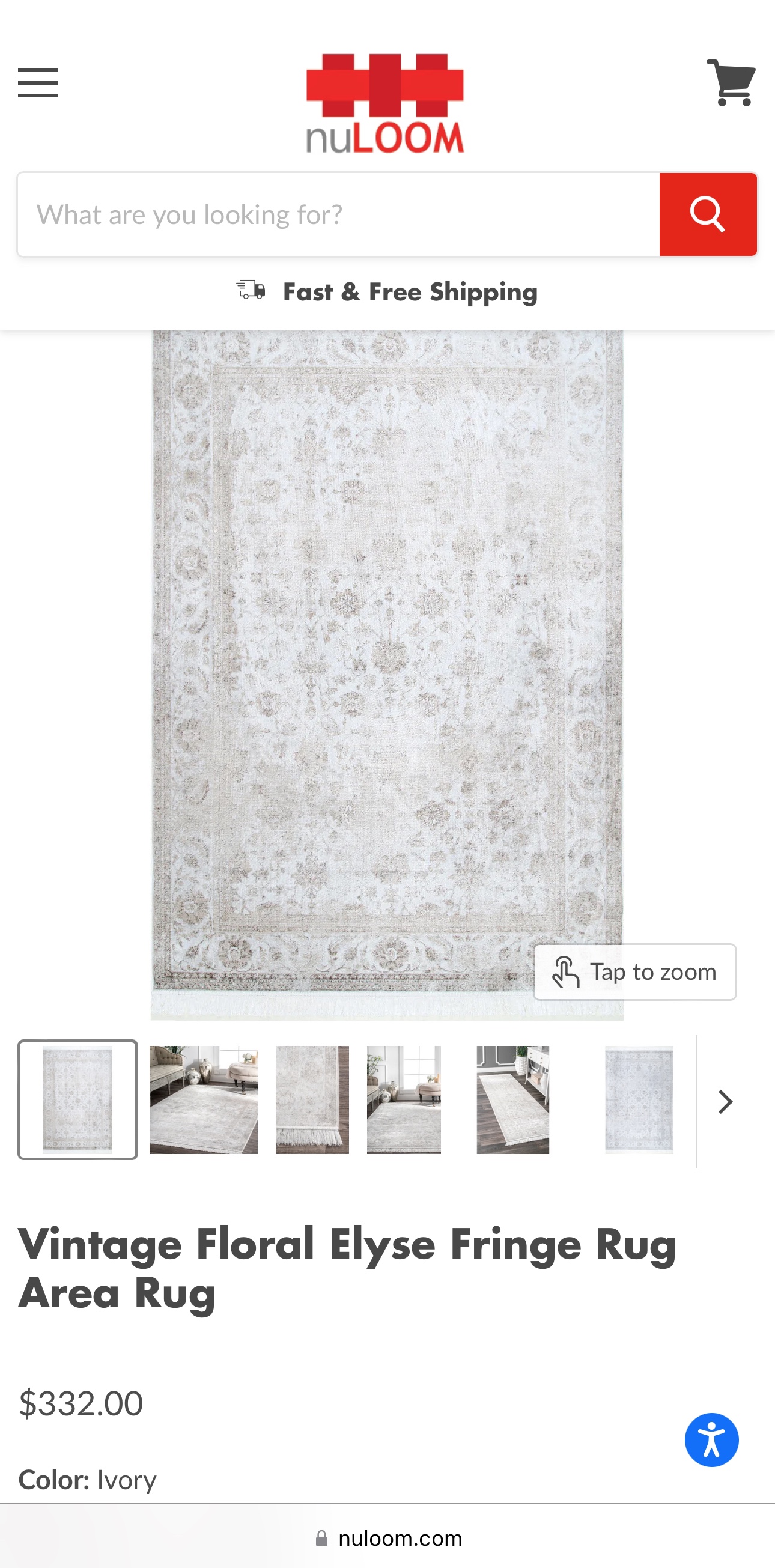 Brand New Area Rug