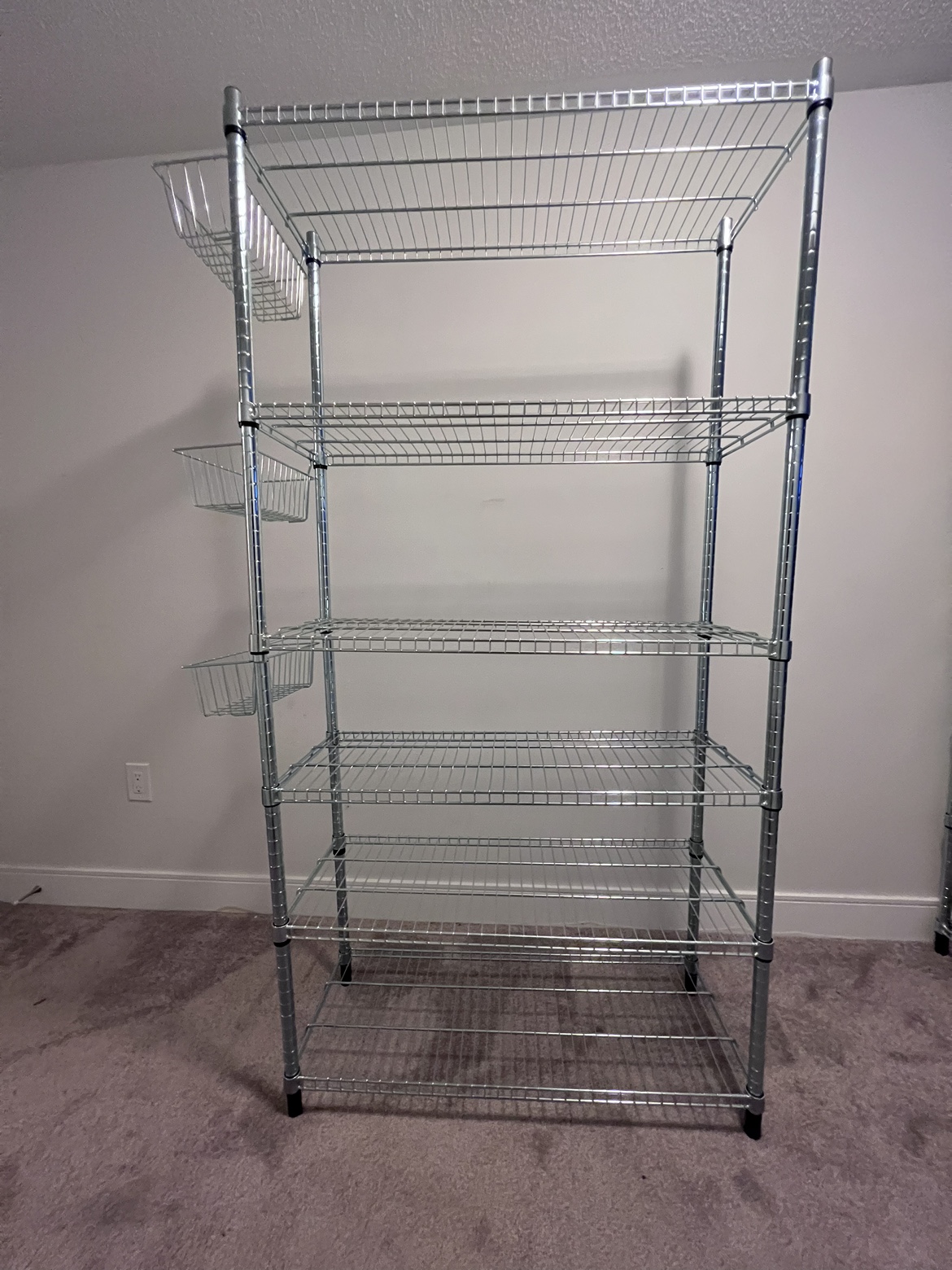 Ikea Omar Metal Shelvings