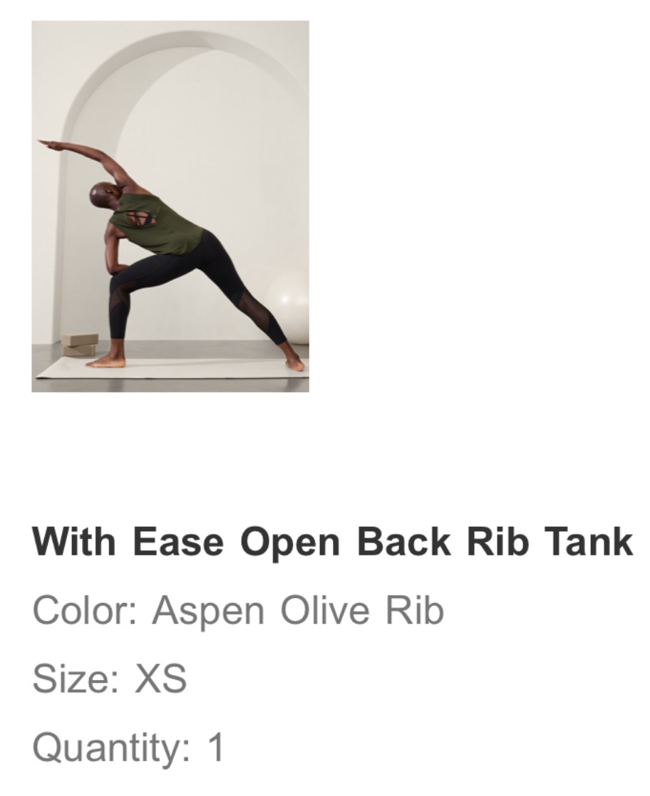 Athleta rib tank thumbnail