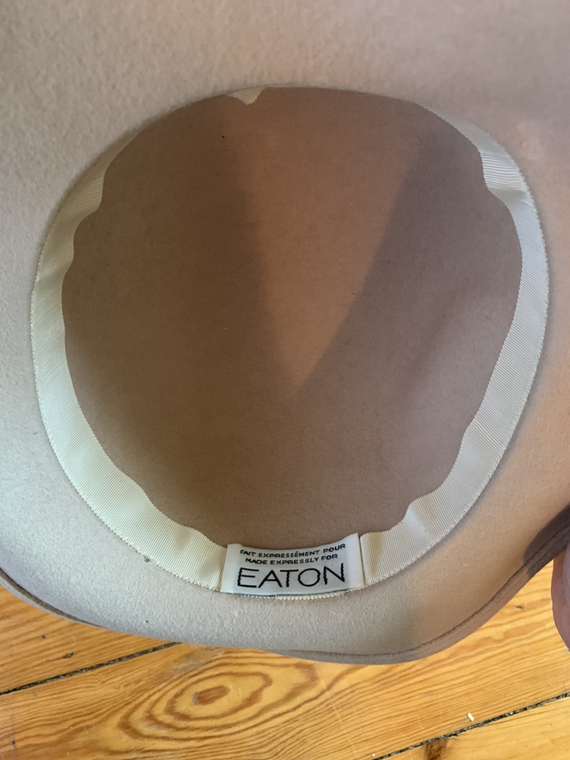 Vintage Eaton’s felt hat image indicator(3)