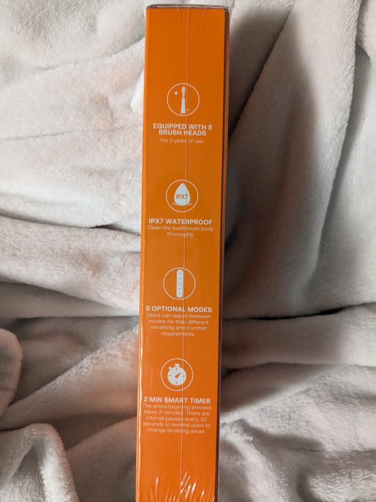 Brand New Bitvae Electric Toothbrush with 8 Replacement Heads image indicator(3)