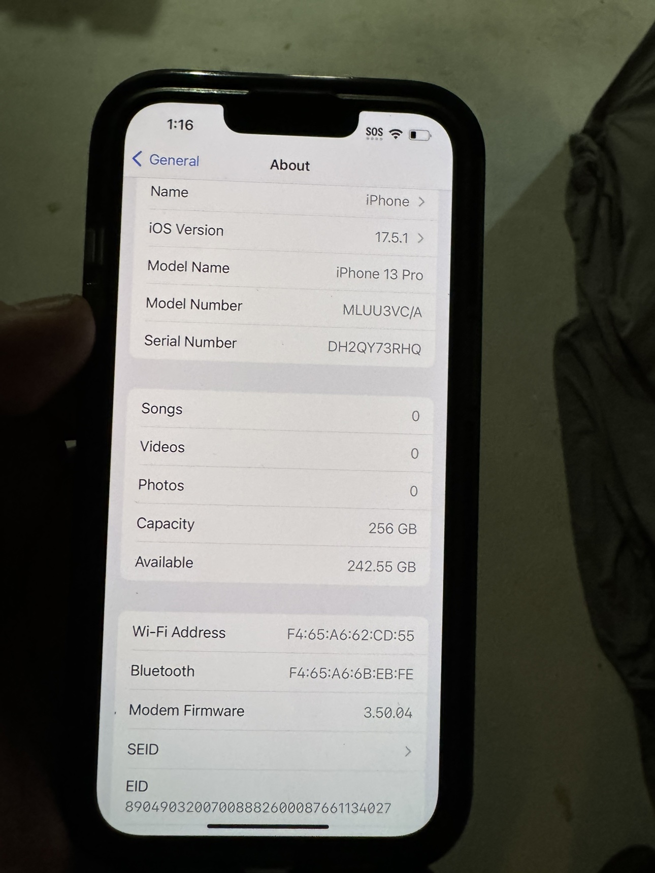 iPhone 13 Pro 256gb