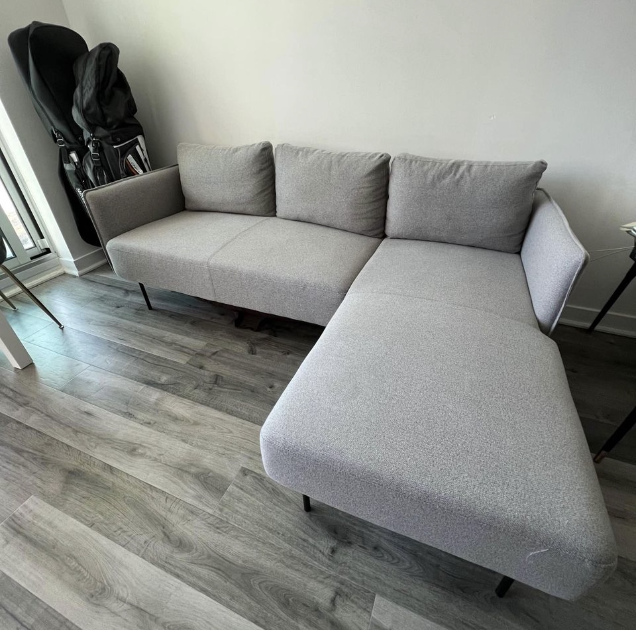 Structube L-Shaped Couch