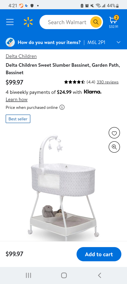 used for 1 month! brand new with additional mattress thumbnail