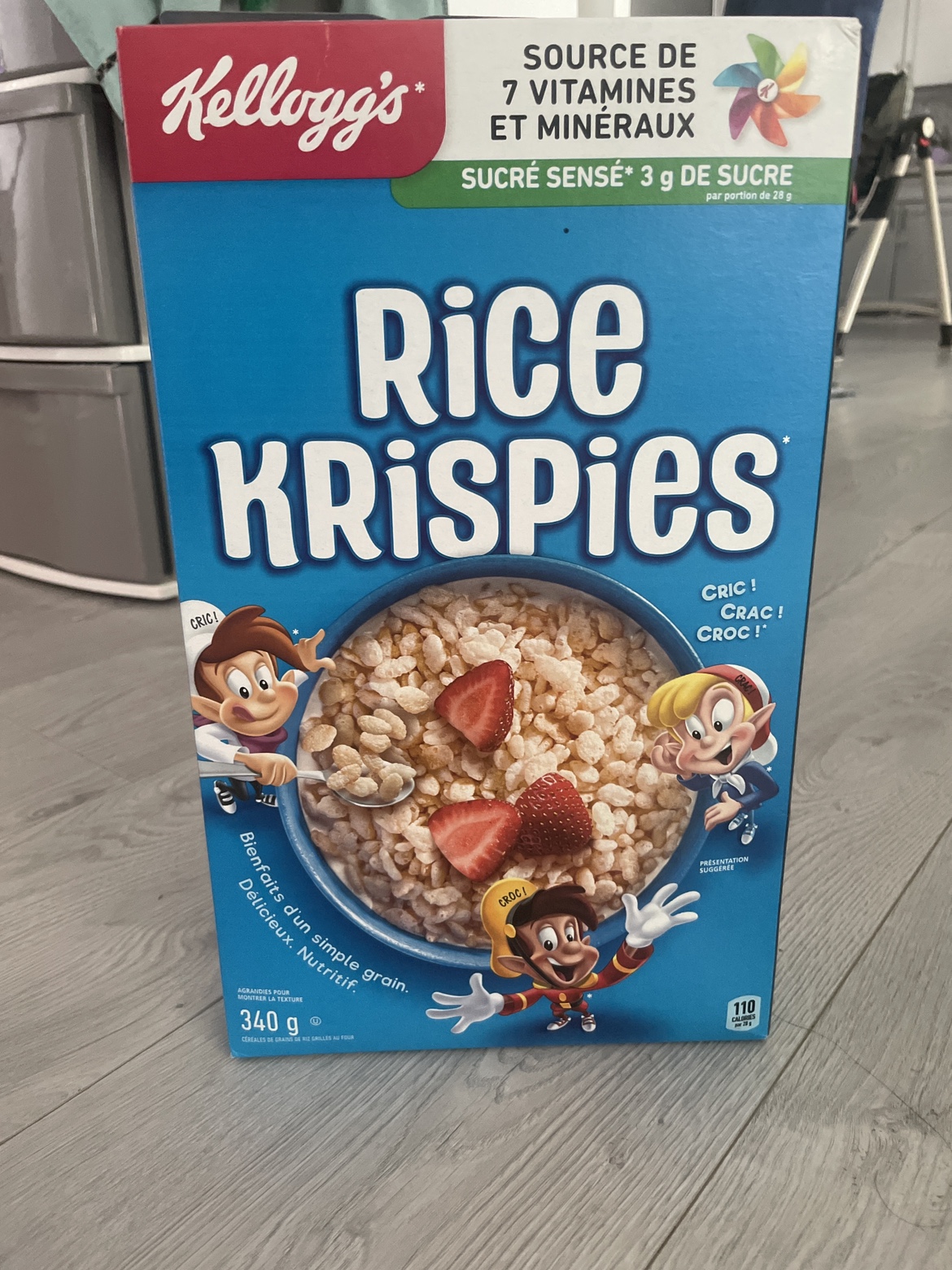 Free unopened box of cereal