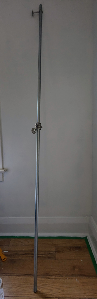 #freecycle drapery rod and clips