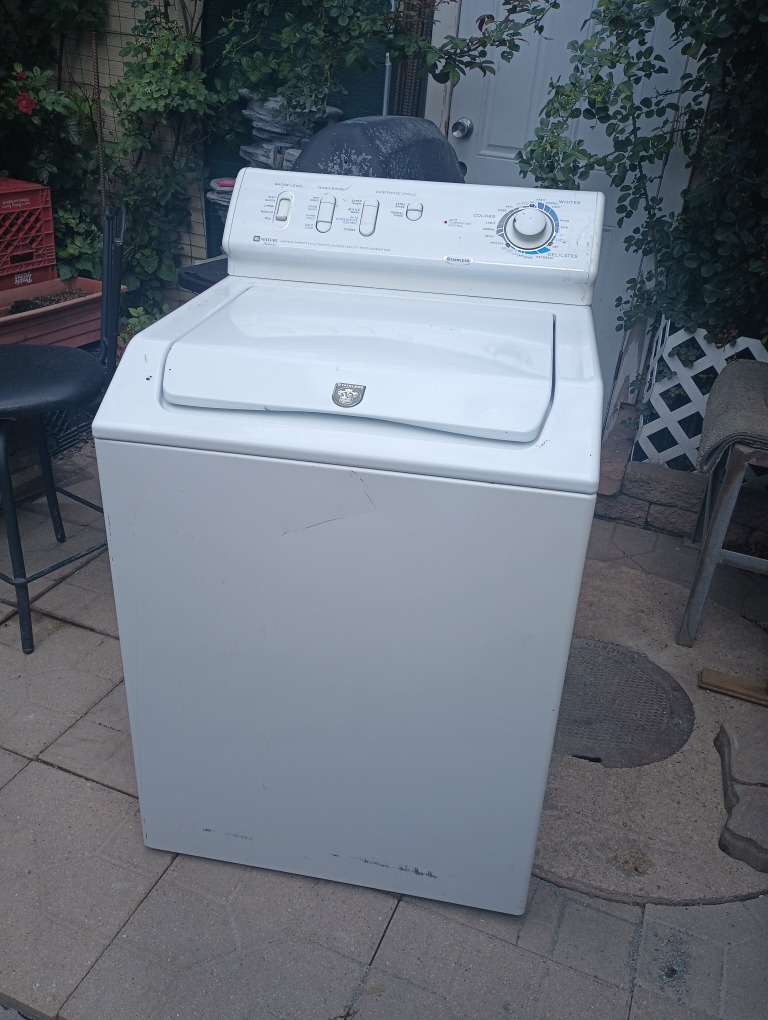 washer and dryer