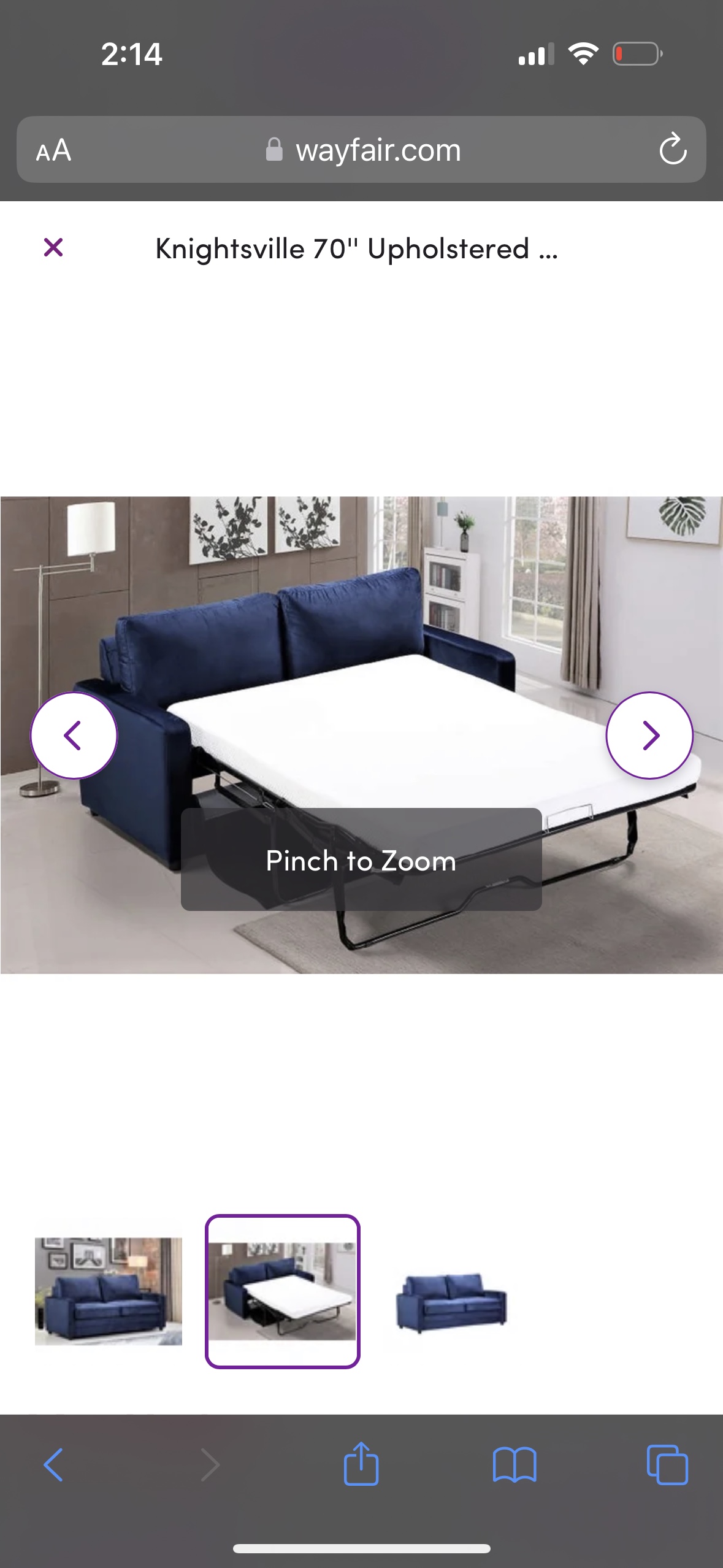 Couch Sofa bed - photo 4