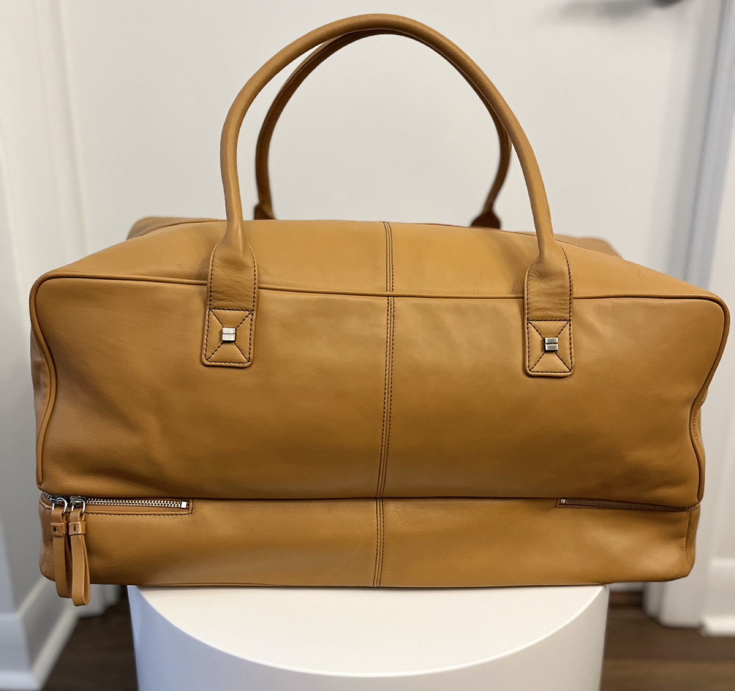 Bodhi  genuine leather weekend duffle bag - photo 5