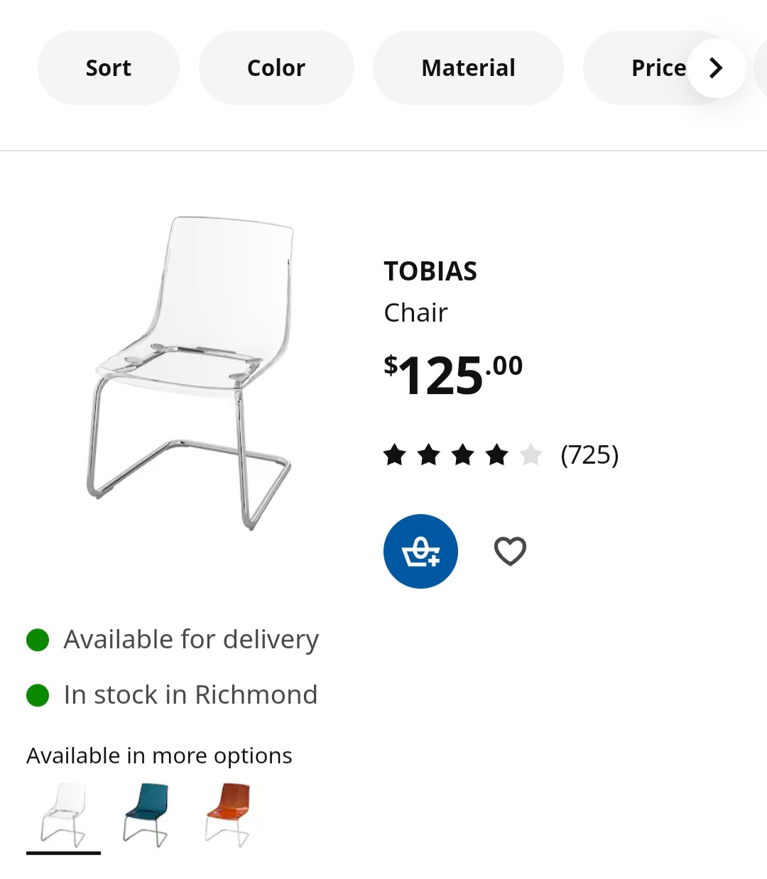 Ikea Tobias Chair - photo 2