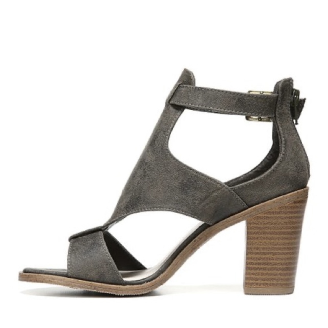 New Fergalicious high heel chunky heel sandals Size 8.5 image indicator(3)