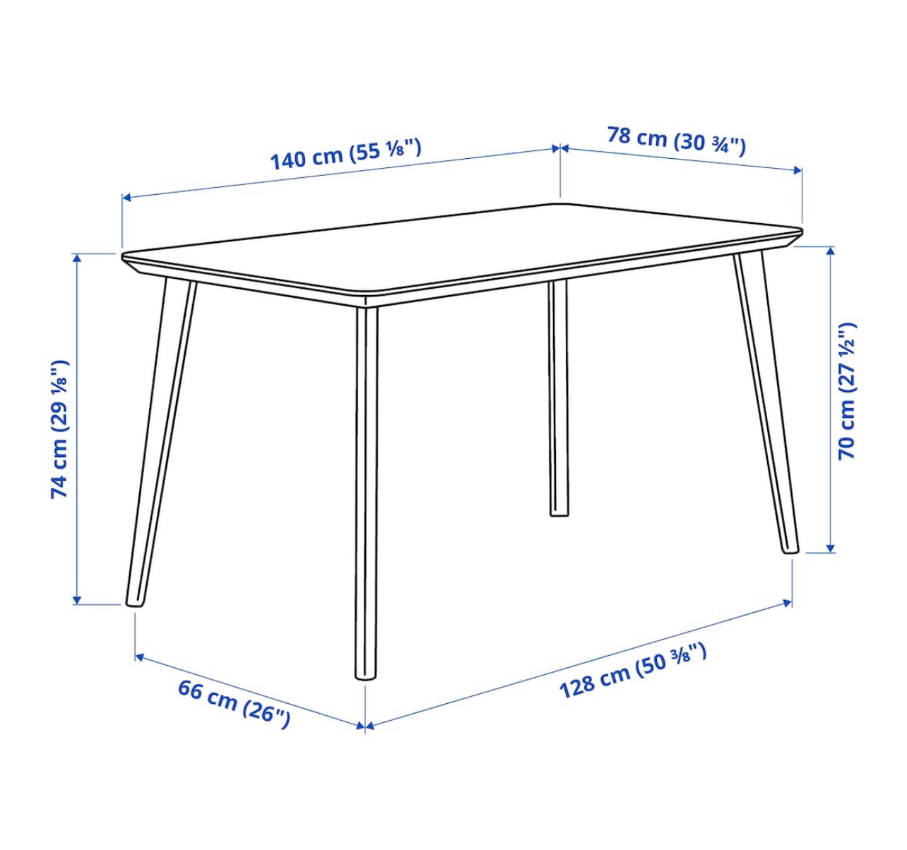 Dining table