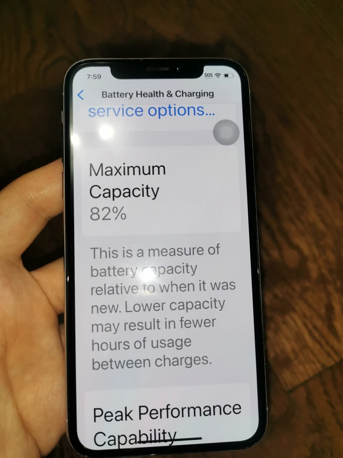 iPhone X 256GB Silver + Free used Charging Cable - photo 3