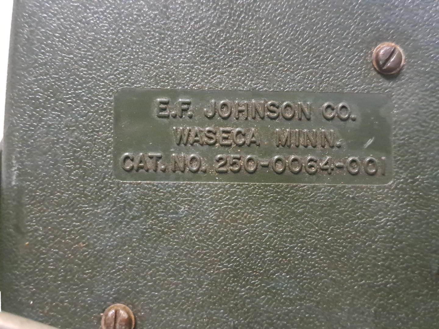 EF Johnson Co External Speaker Vintage - photo 5