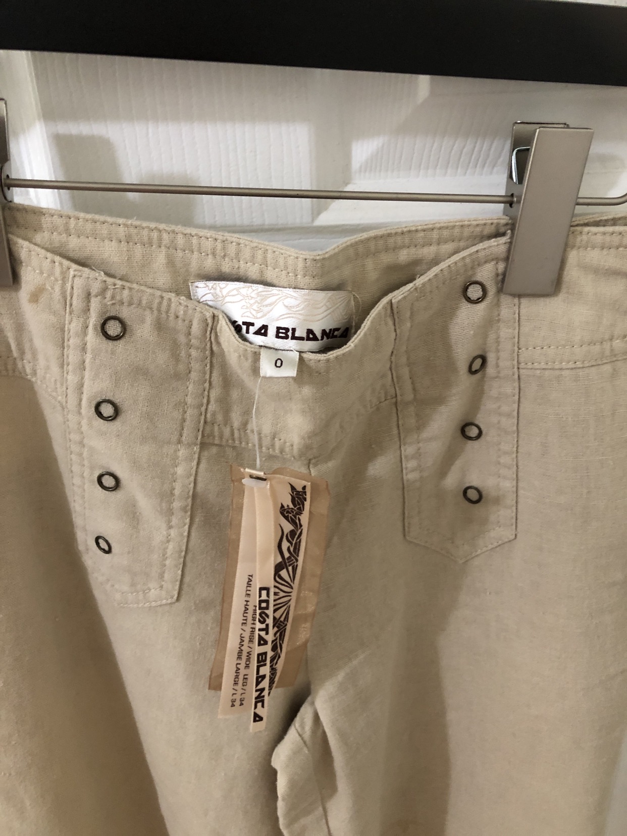 Cotton Linen Blend pants Costa Blanca image indicator(3)