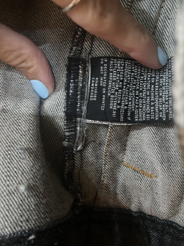 Authentic Ed Hardy size m denim jacket image indicator(3)