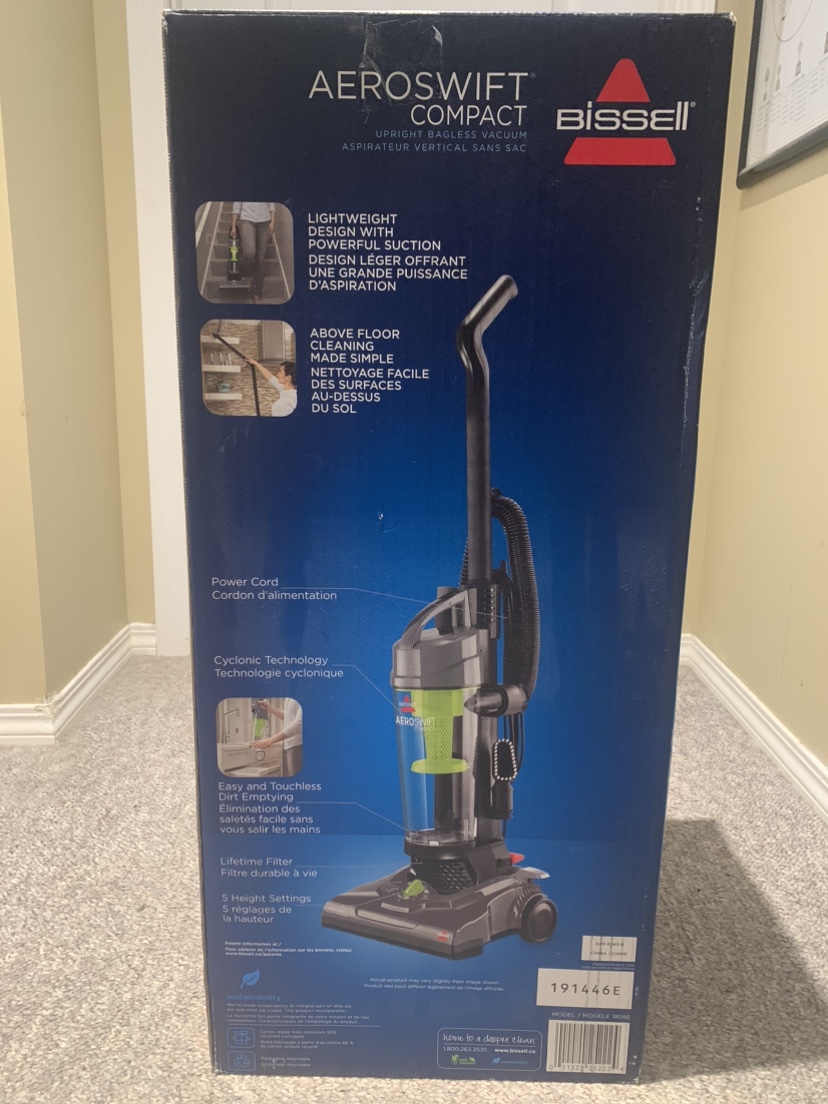 Bissell Aeroswift Compact Upright Vacuum - New! - photo 2