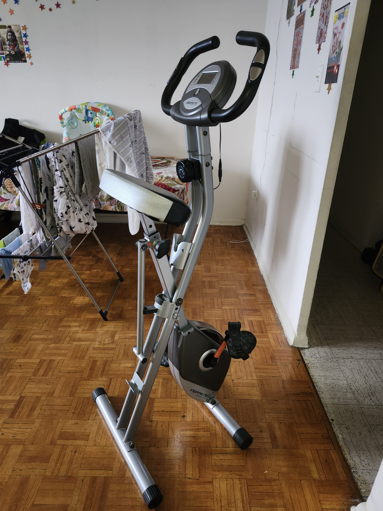 Folding Stationary Exercise Bike