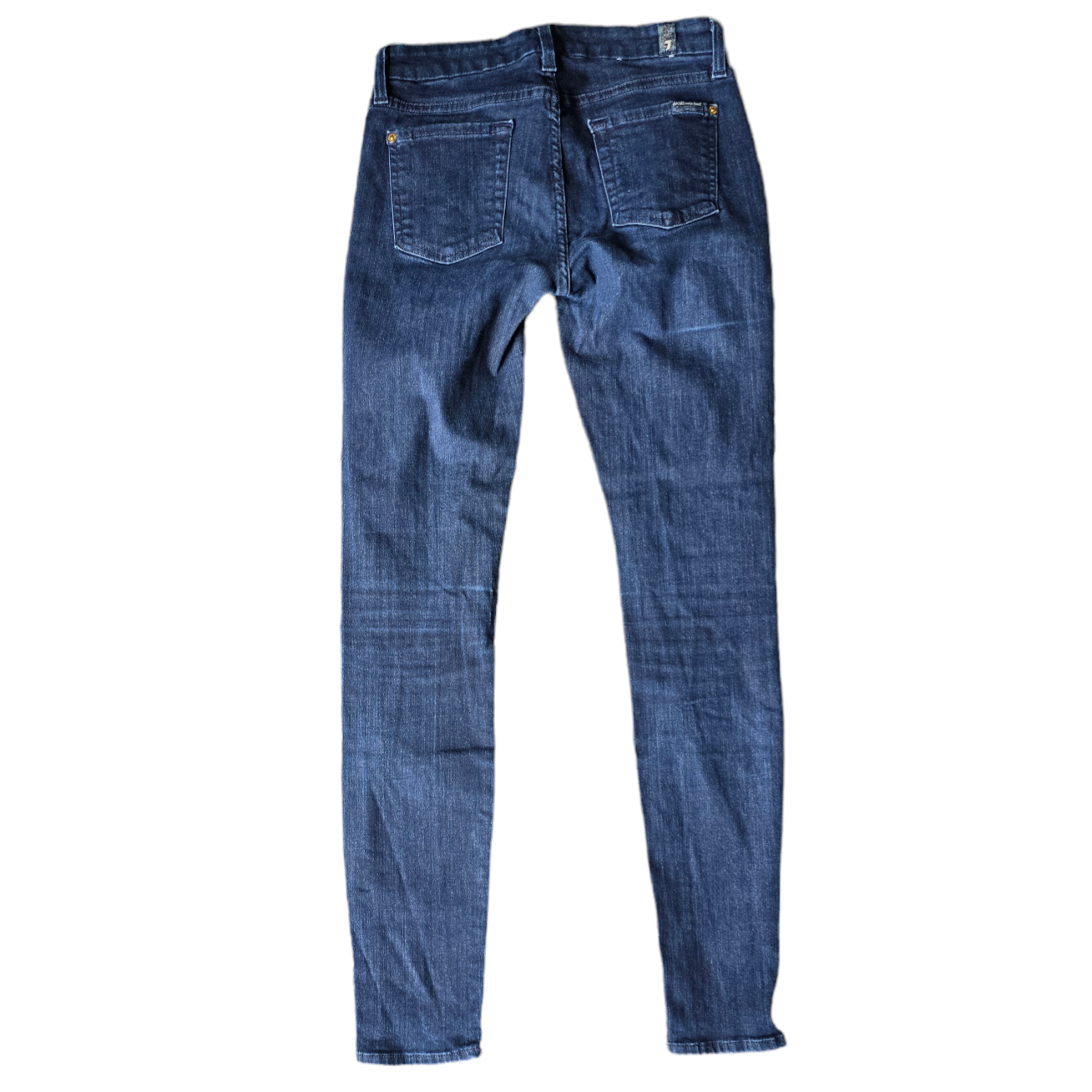 7 for all mankind the Skinny blue casual jeans. size 26 - photo 2