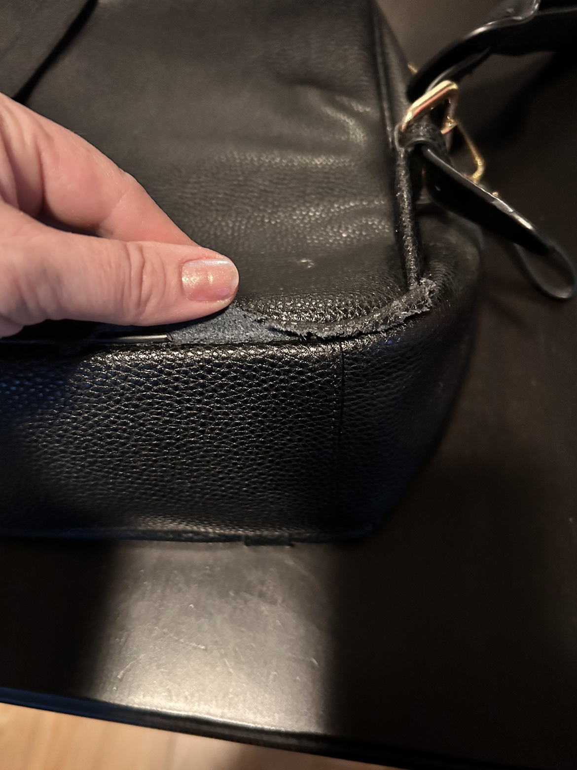 leather backpack #freecycle image indicator(2)