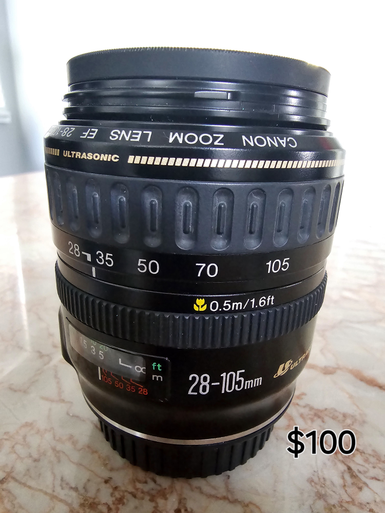 CANON ZOOM LENS EF 28-105mm thumbnail