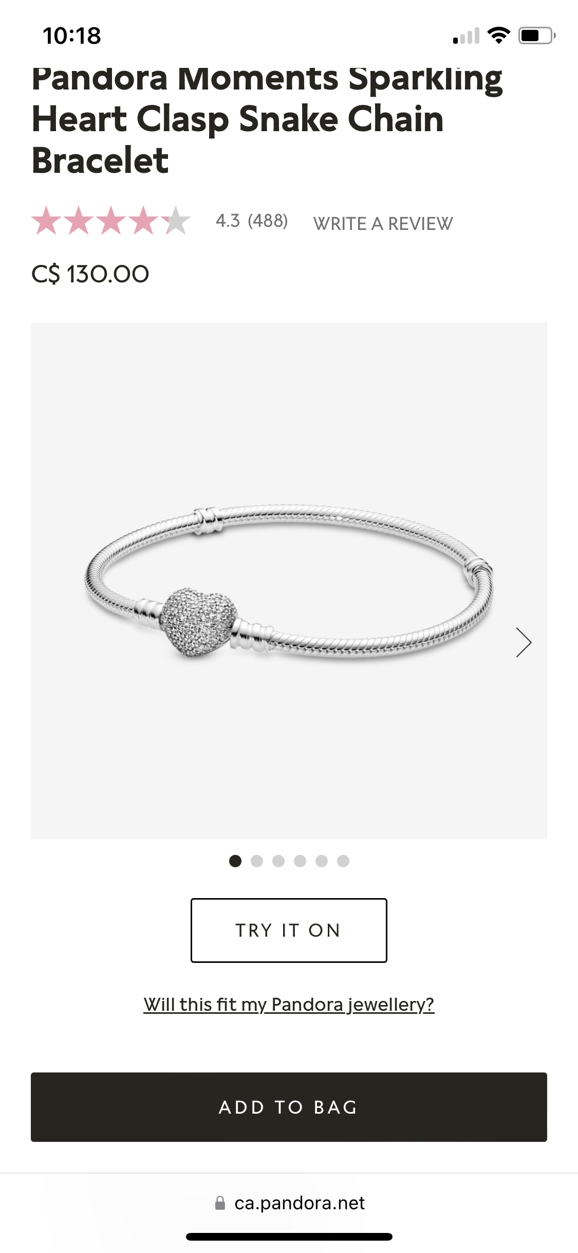 Pandora bracelet - photo 3