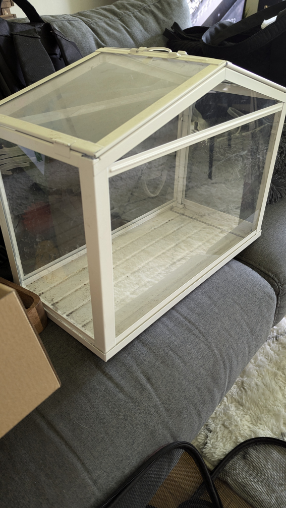 IKEA windowsill shelf greenhouse for plants thumbnail
