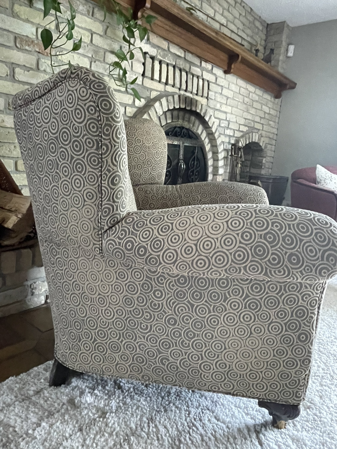 Vintage/Antique Upholstered Armchair - photo 2