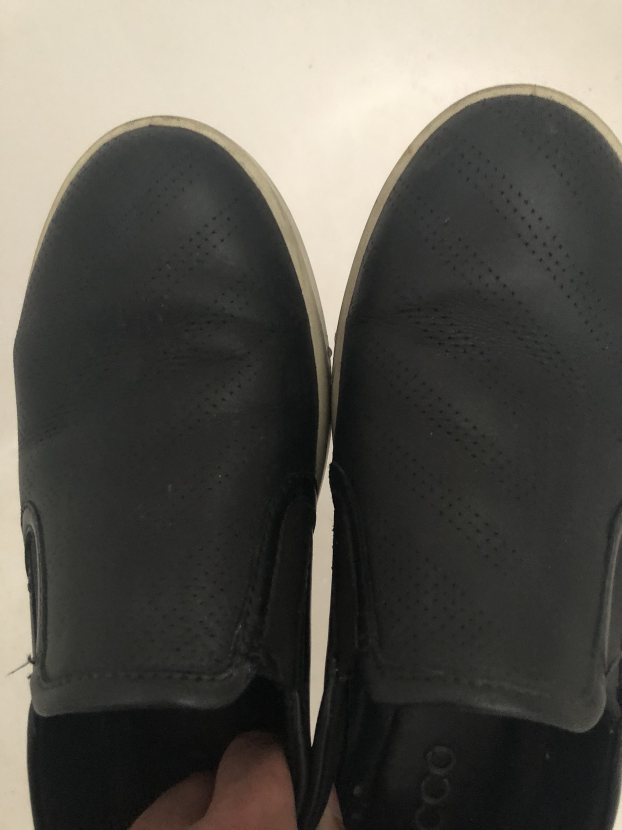 Women’s leather shoes, ecco, size 6 image indicator(5)