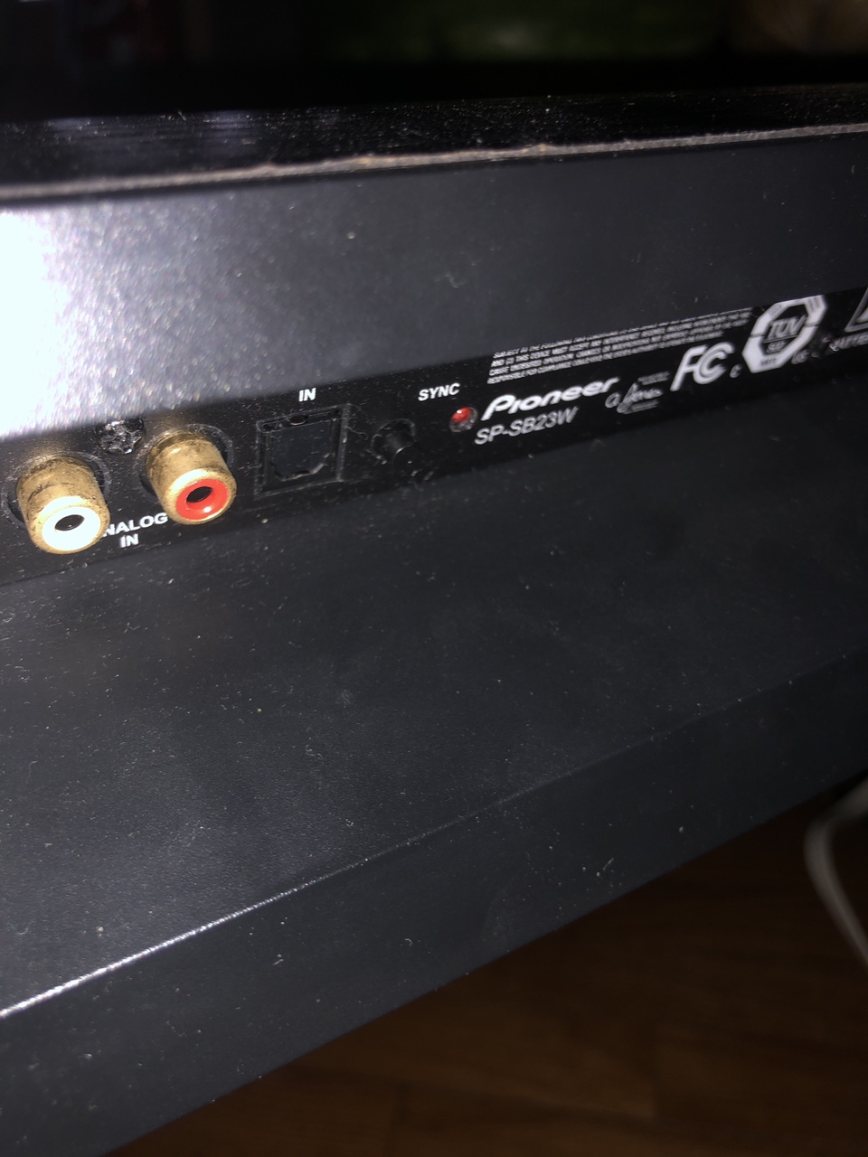 Pioneer sound bar and subwoofer with Bluetooth - photo 2