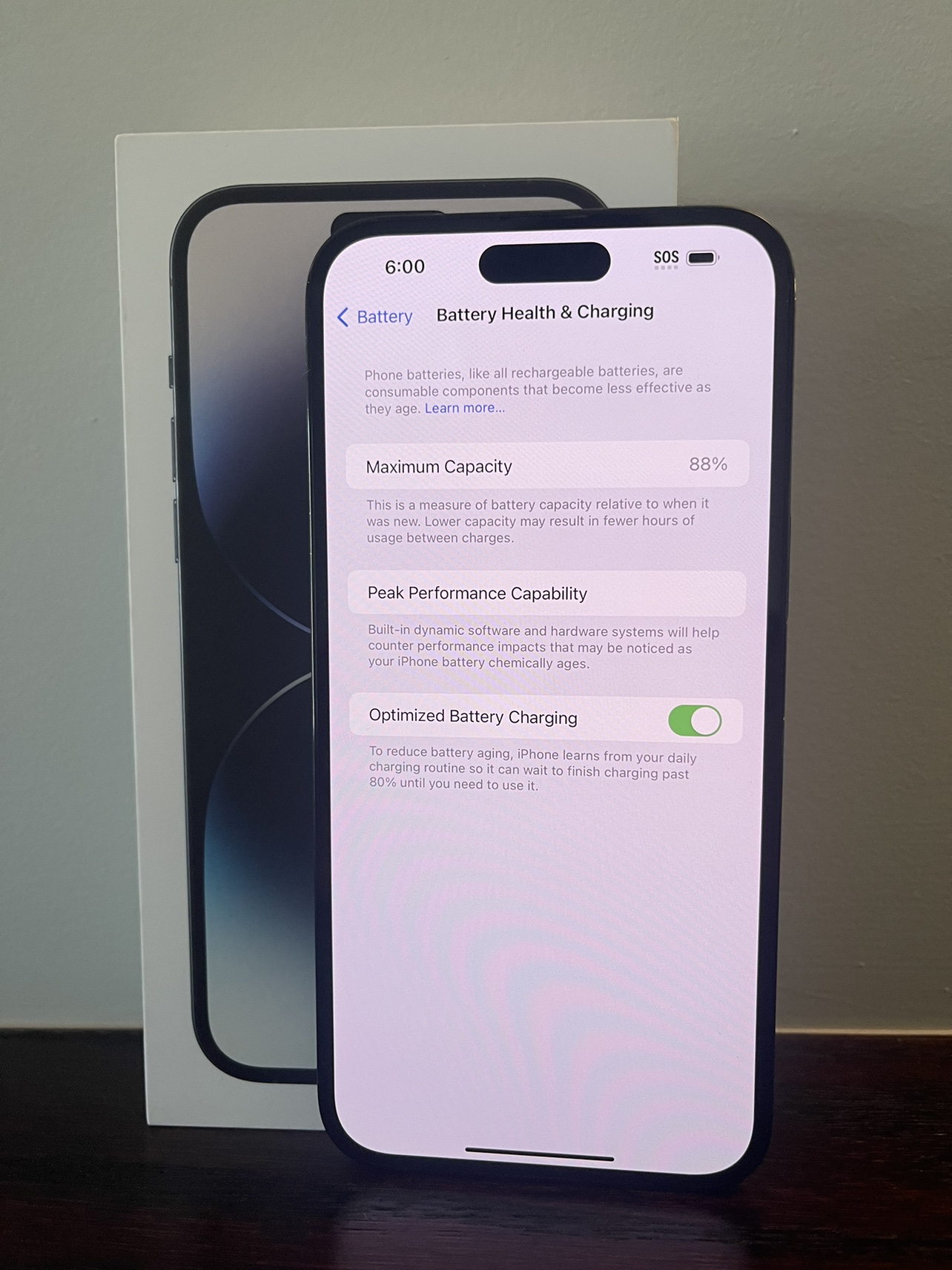 iPhone 14 pro max 128GB 88% - photo 3