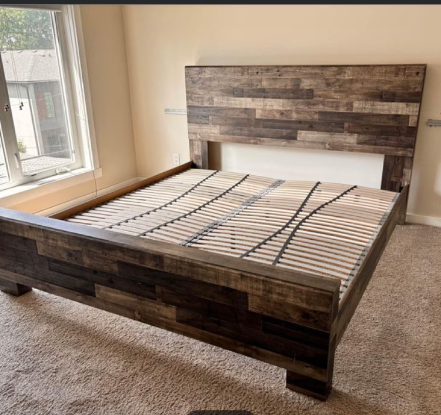 King bed frame