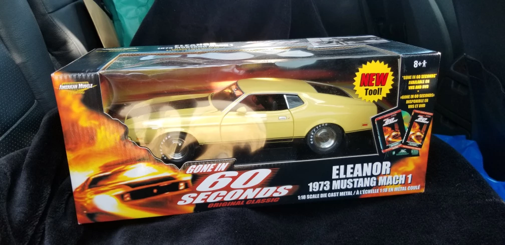 Gone in  60 Seconds,  die cast 1973 Mustang Mach 1 . image indicator(2)