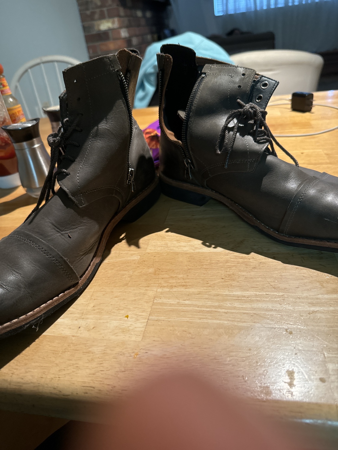Green timberland zipper dress boots - photo 2