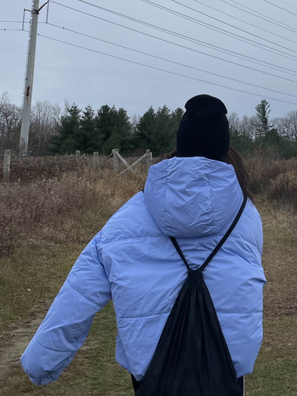 Warm Zara blue puffer image indicator(3)