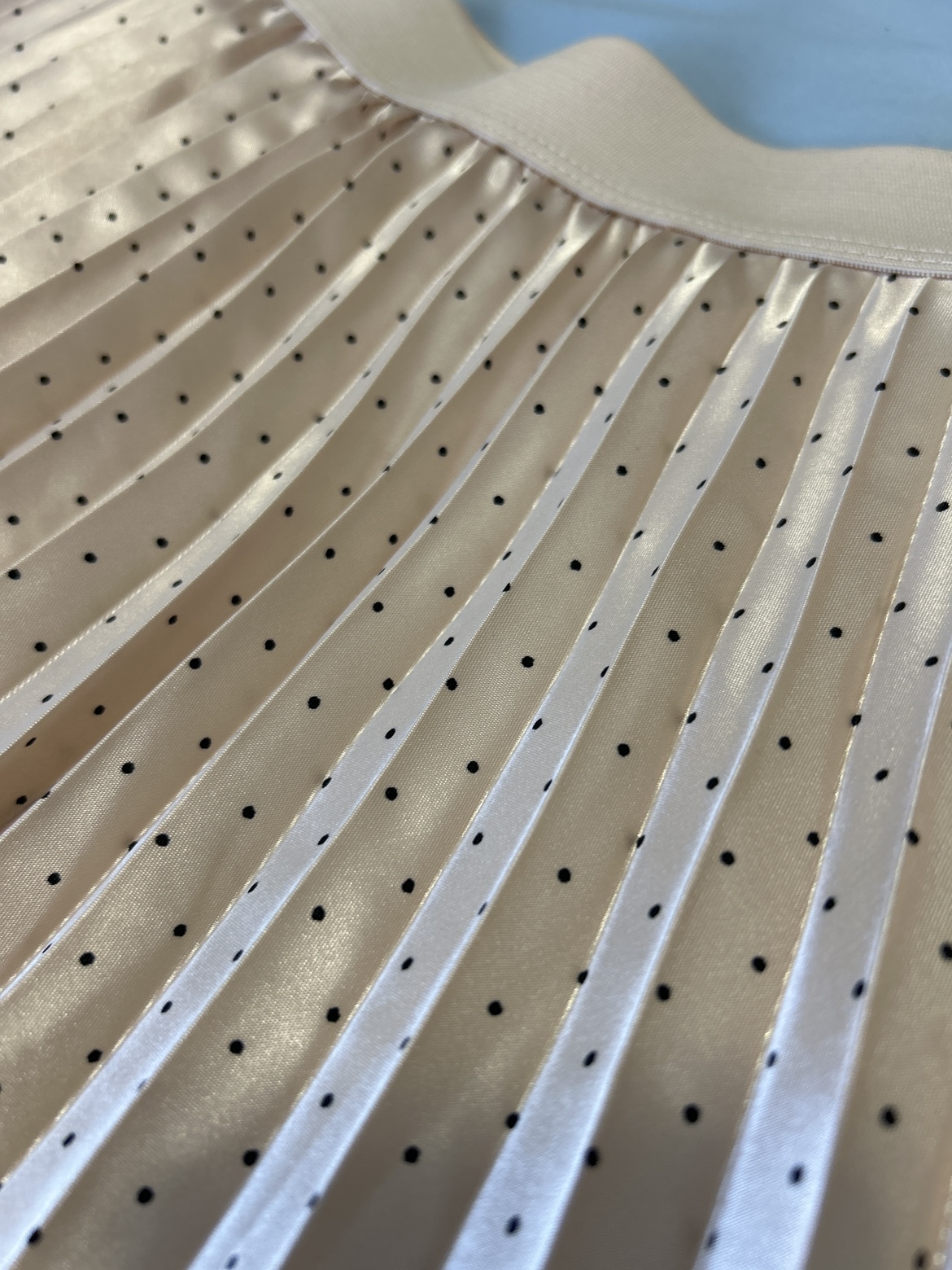 Silky Polka-Dotted Skirt - photo 2