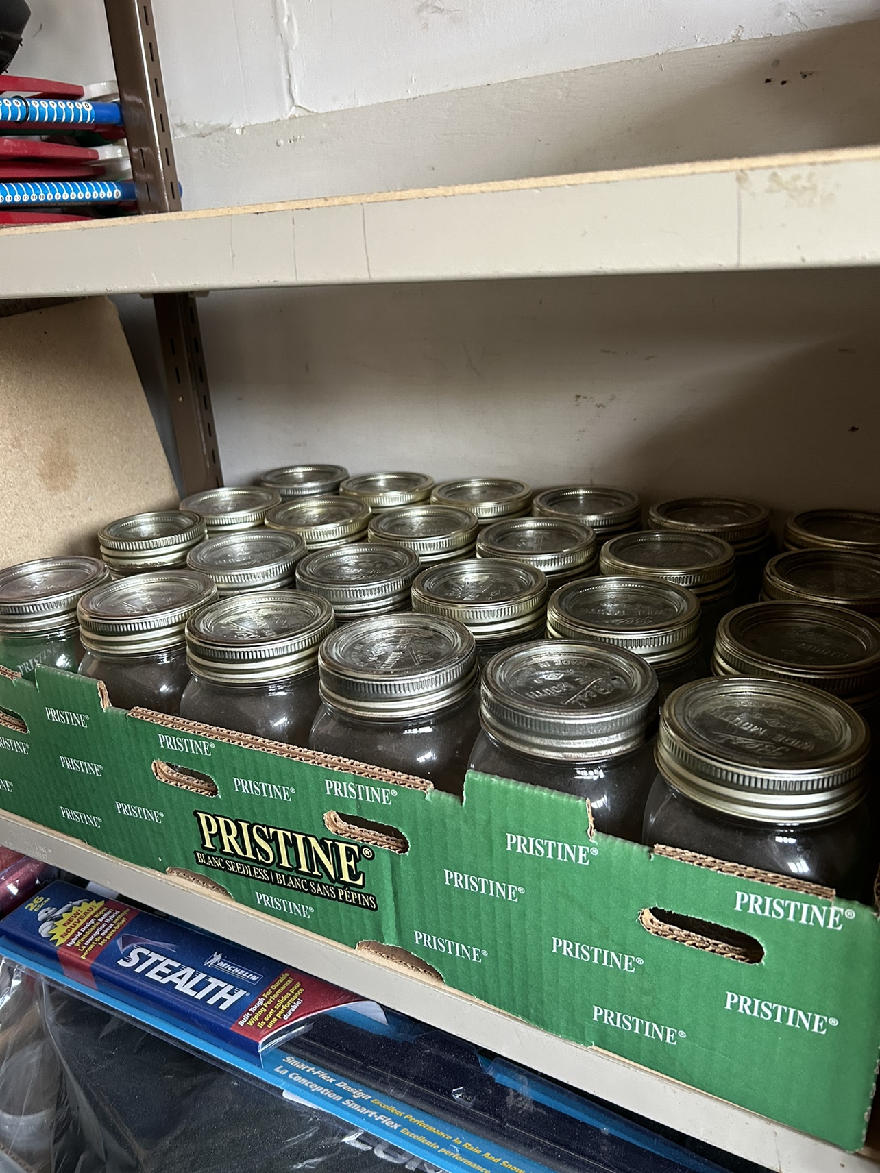 1 quart sealers/jars