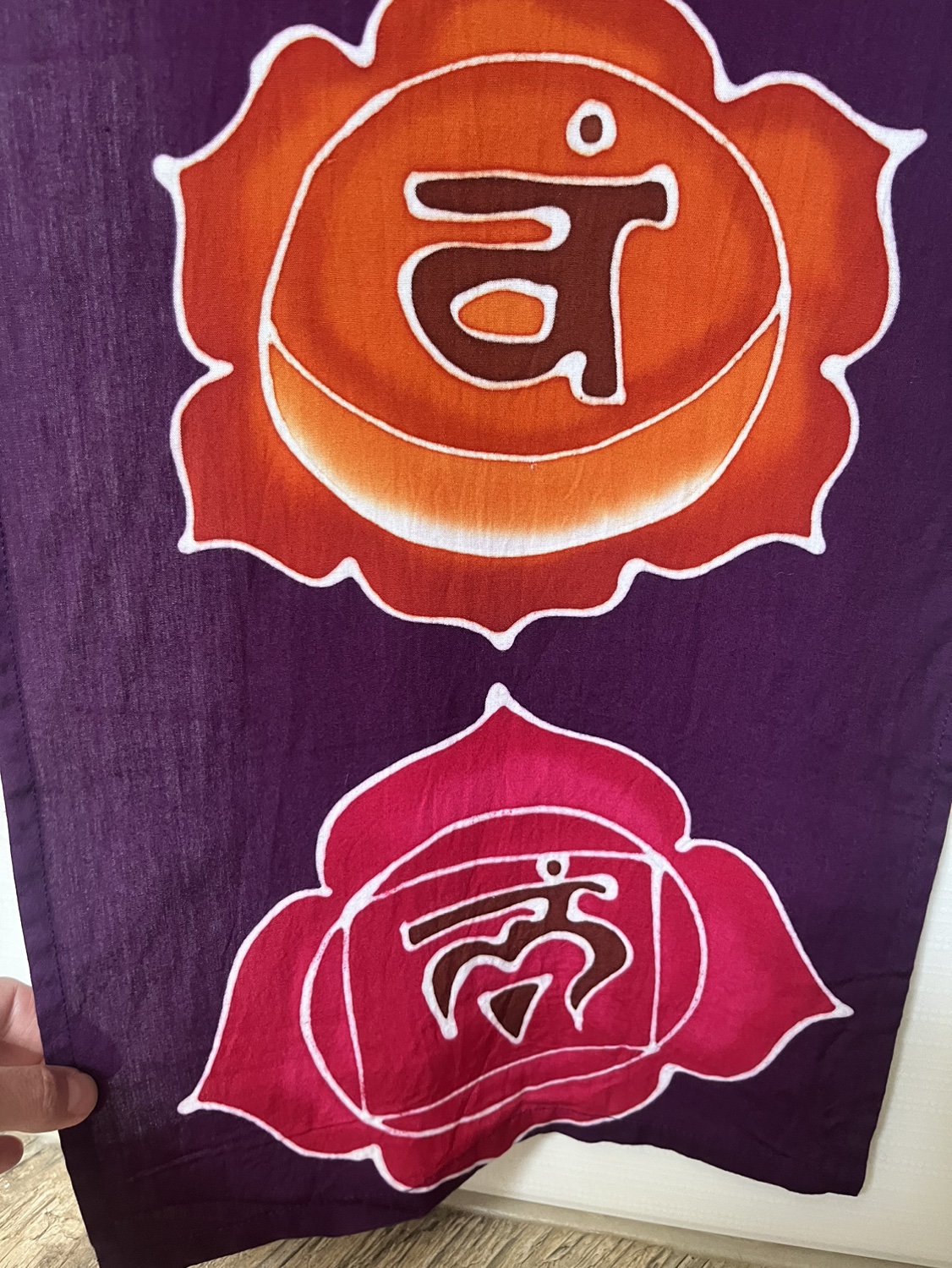 7 chakra wall hanging - photo 5