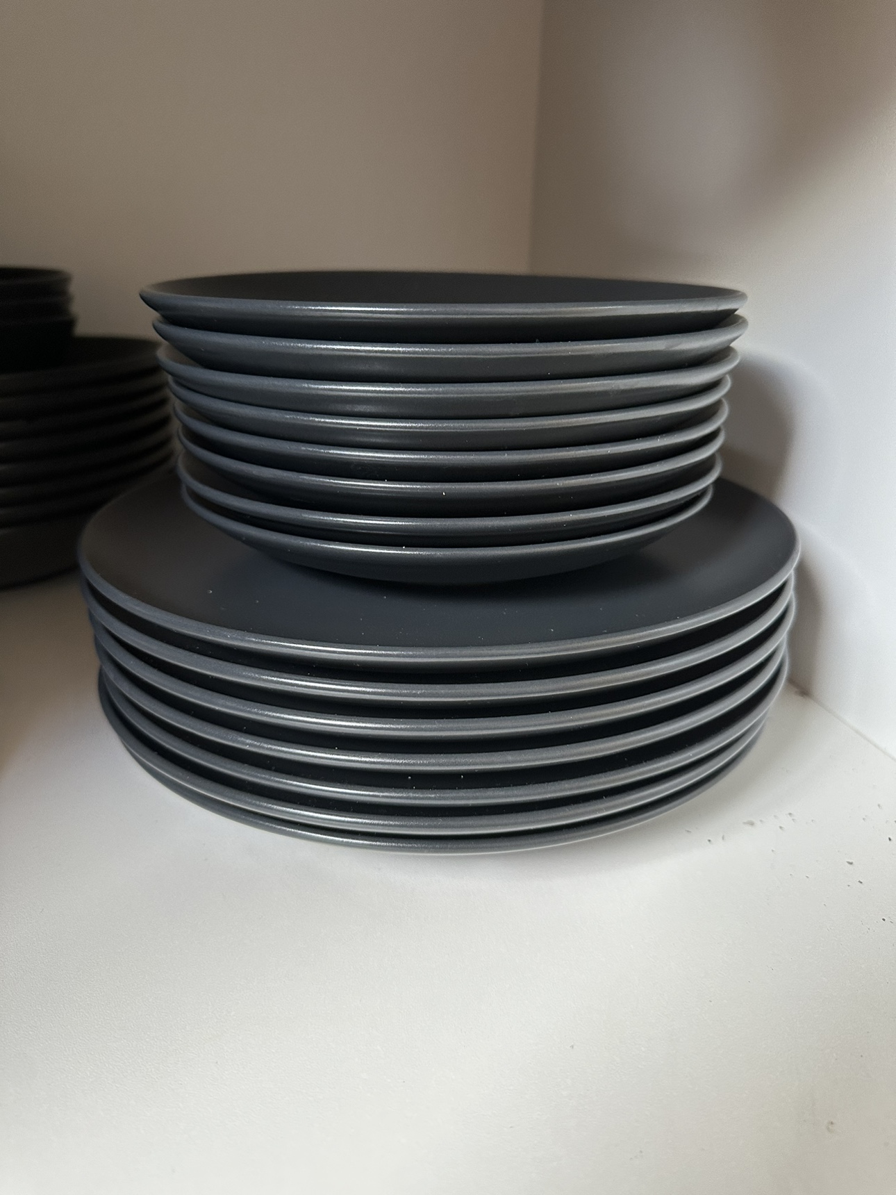 32 Piece Ikea Grey Dining set