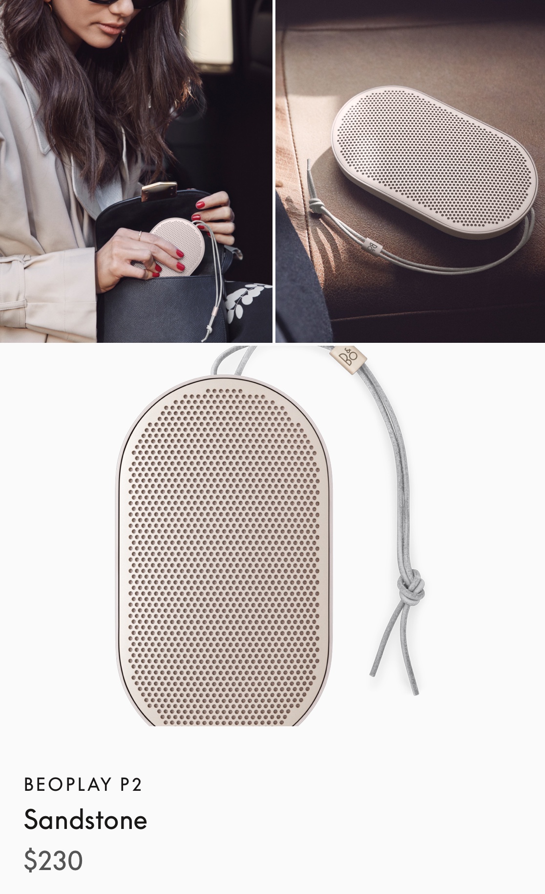 🔊 Bang & Olufsen Play P2 Speaker - photo 2