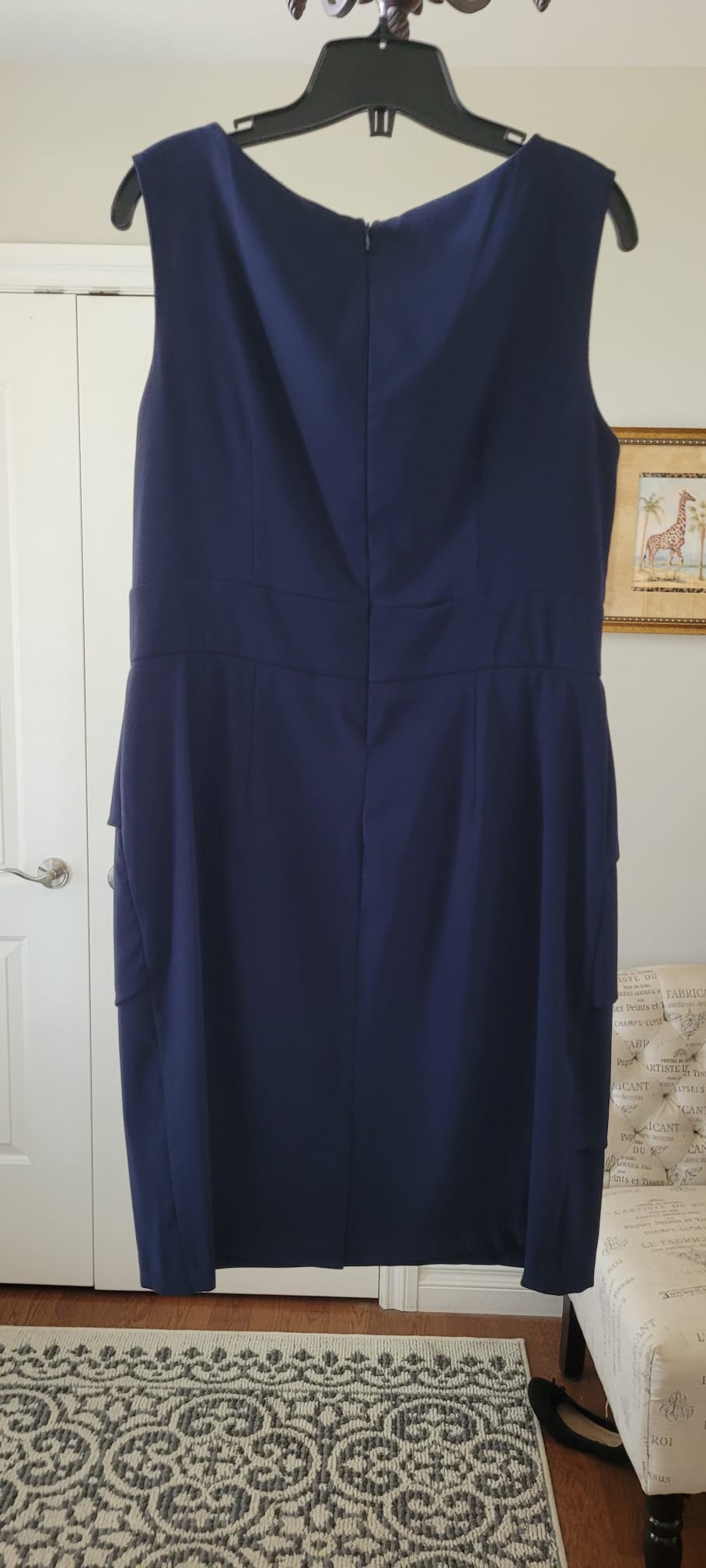 Blue dress