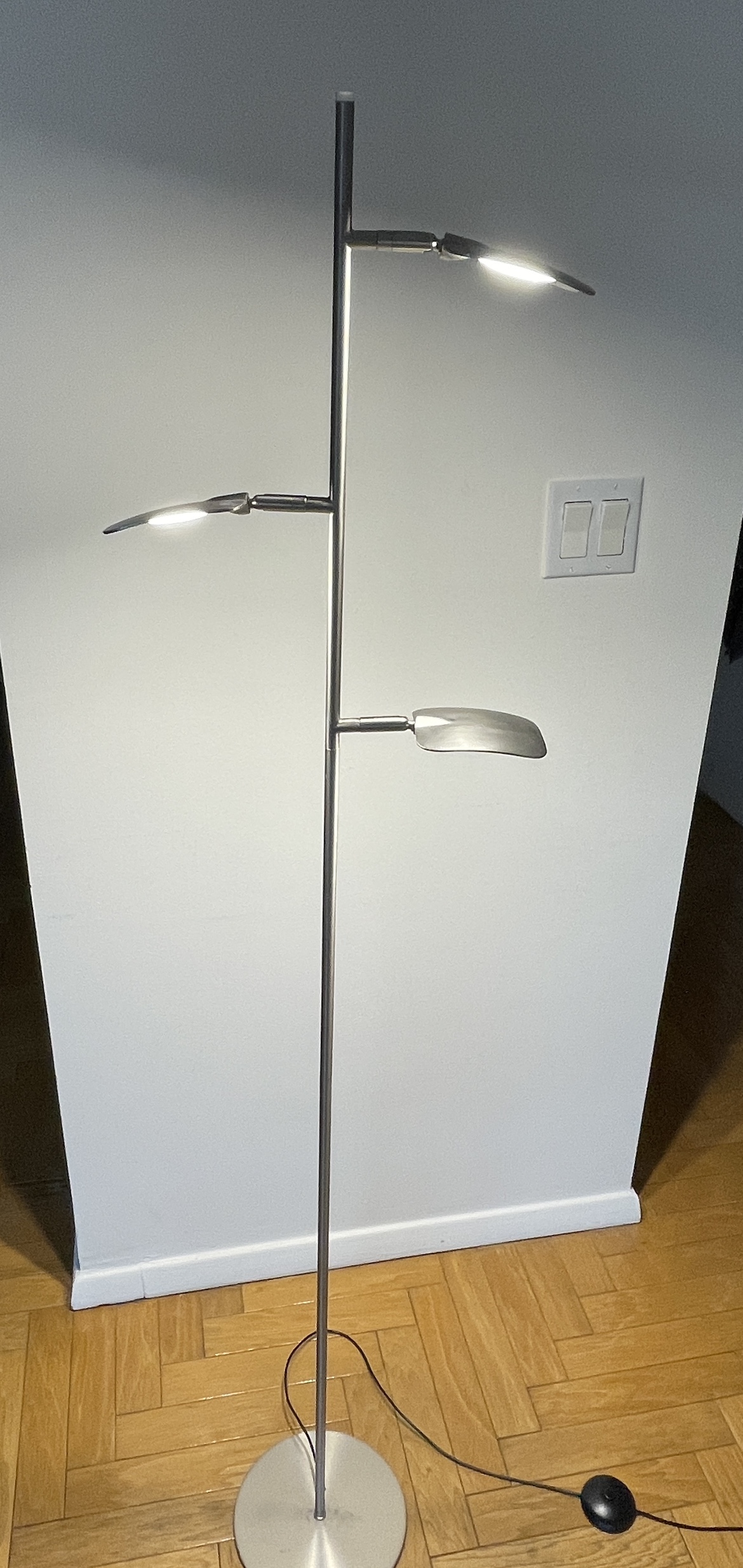3 Tier LED Floor Lamp (Adjustable, Dimmable) - photo 3
