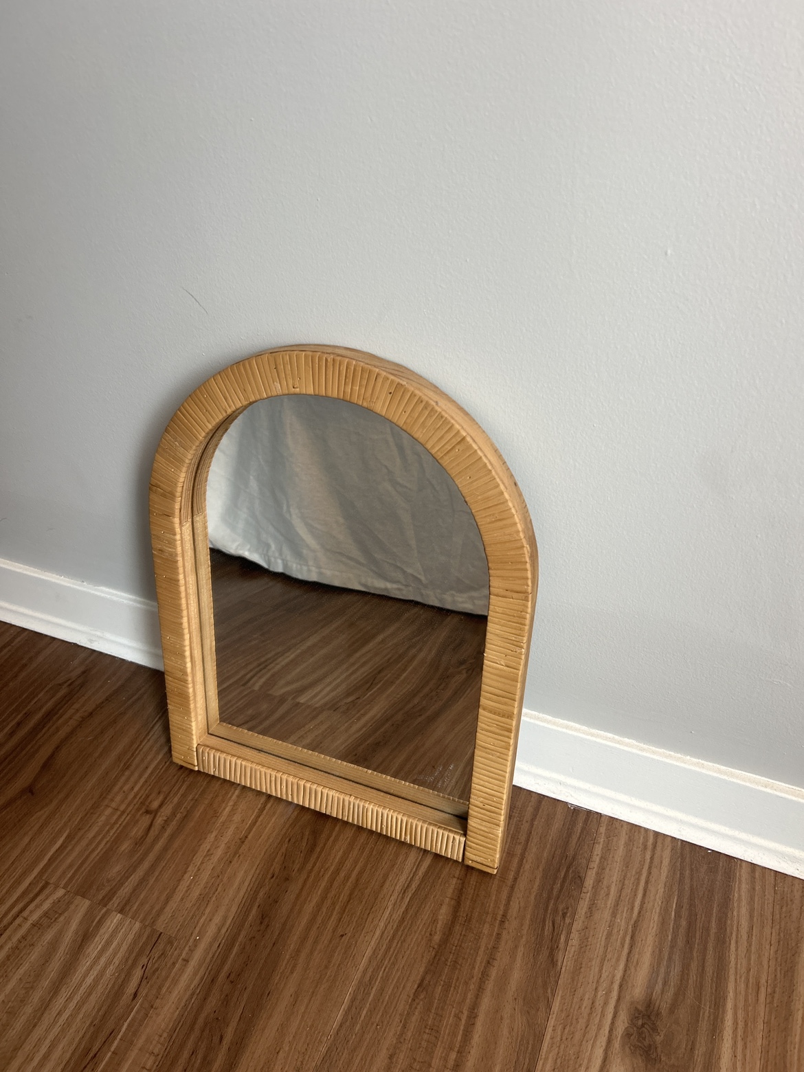 Small Wooden Mirror