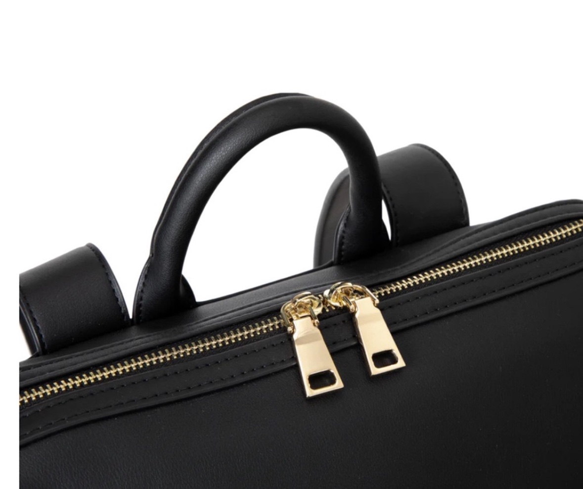 YUUMA Original Bag - Onyx - Backpack - Black - Baby Bag 🥕 image indicator(5)