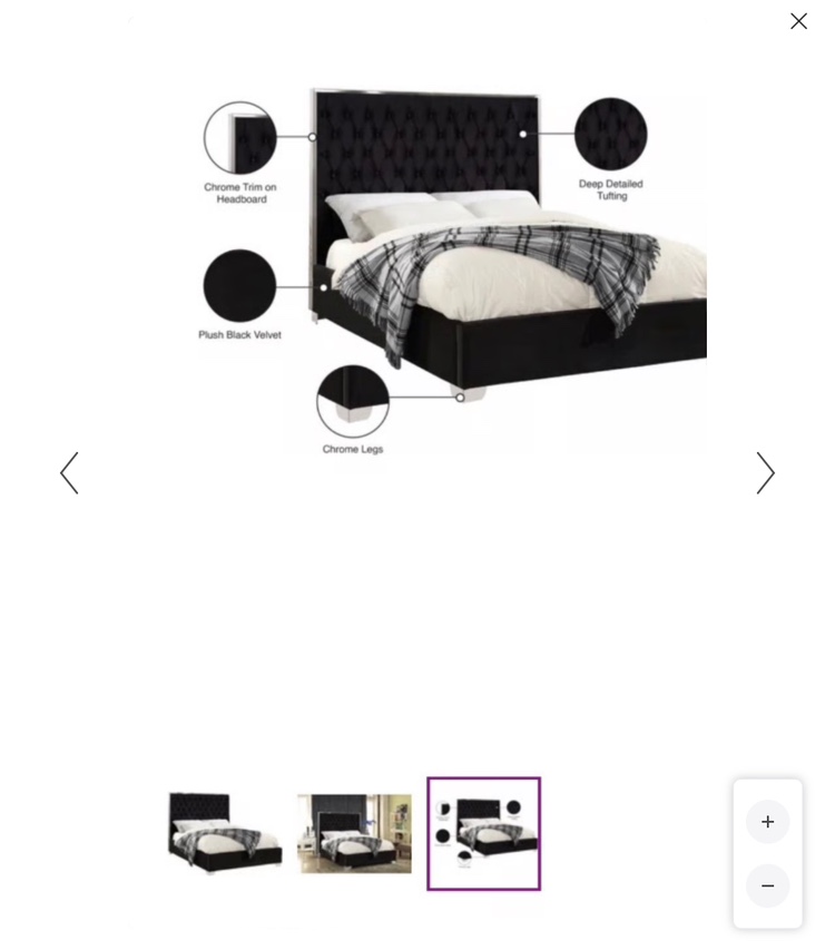 Queen bed frame - photo 2